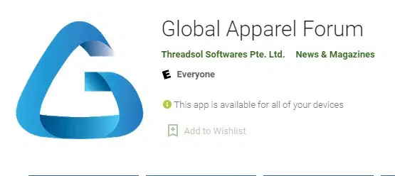 Global Apparel Forum textile apps