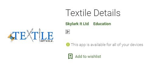 Textile Details best textile apps