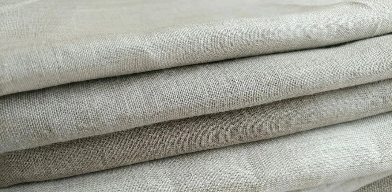 Lint free linen fabric
