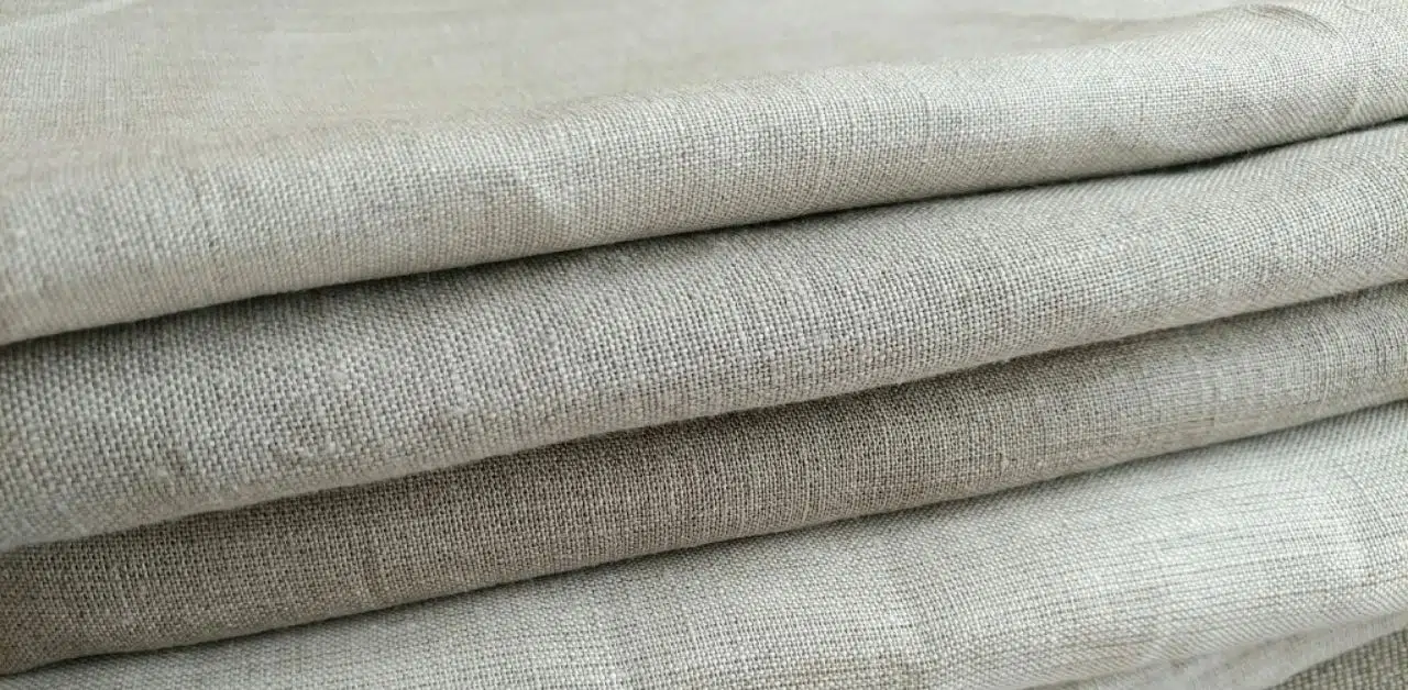 Lint free linen fabric