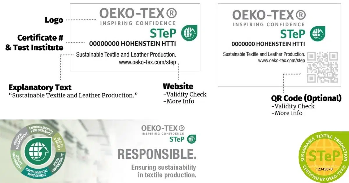 OEKO-TEX® Inspiring Confidence STep