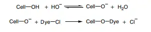 Reactive Dyes Reaction