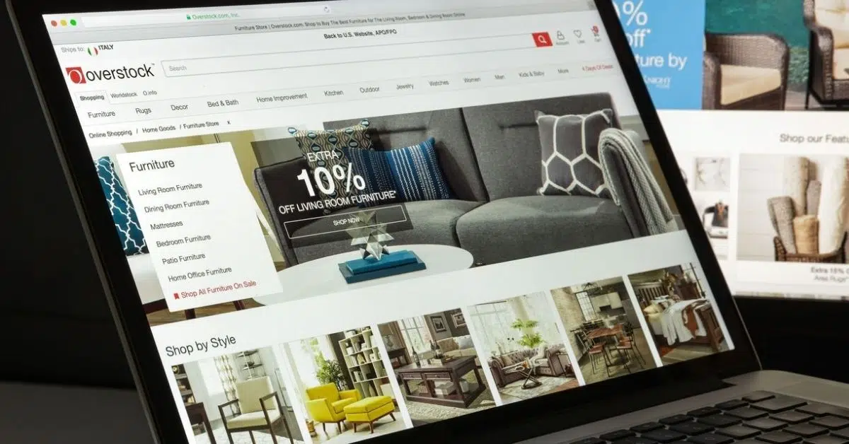 Overstock Shopping Website