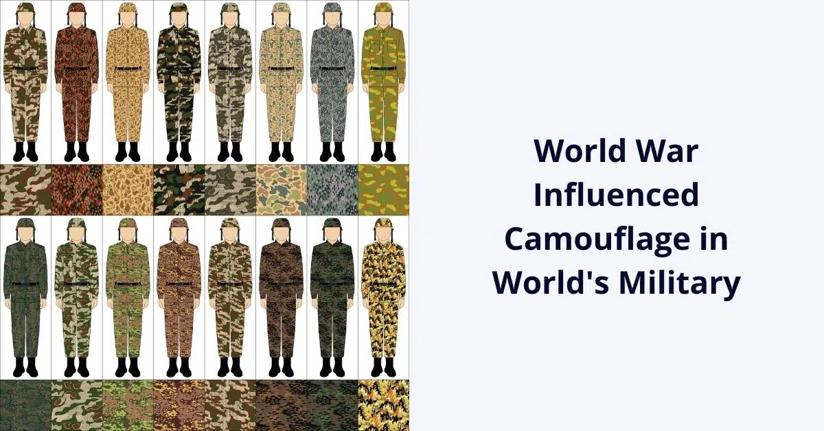 Camo Fashion Changed Ordinary Fashion Trends 2 World War Influenced Camouflage in World's Military