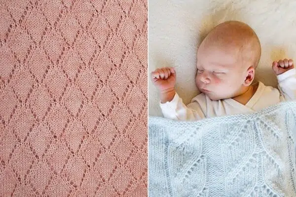 10 Best Baby Blanket Knitting Patterns 2 Newborn Baby knit Blanket