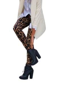 Animal Print Tights and Boots