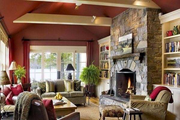 Try Rustic Touch on Ceiling Decoration