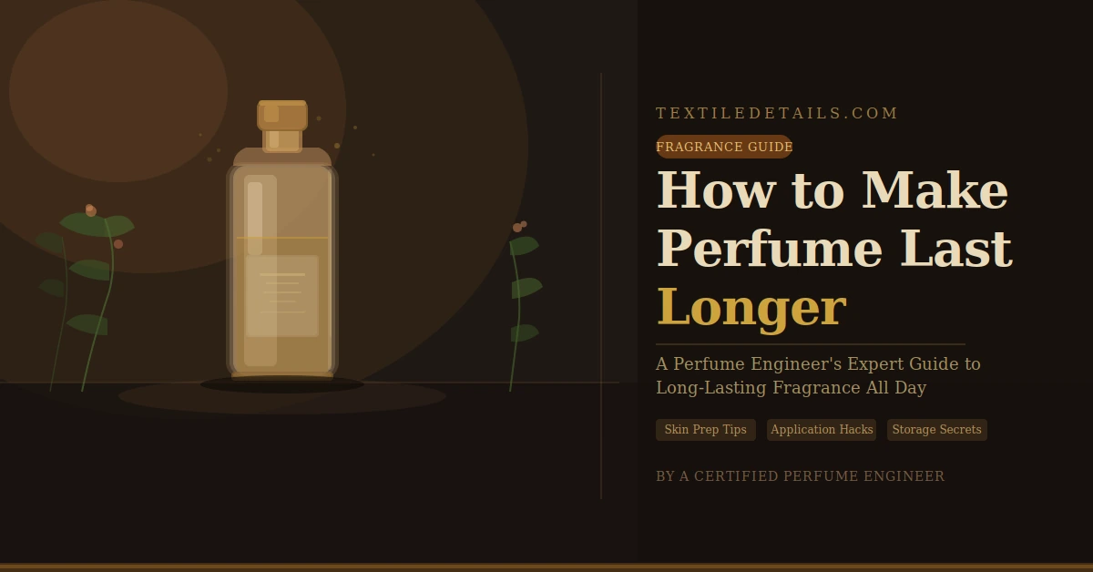 perfume feature image How to Make Perfume Last Longer? A Perfume Engineer's Complete Guide