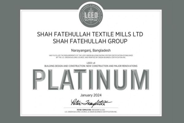 LEED Certified Garments