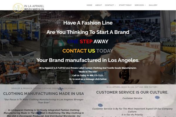 Apparel Manufacturers in Los Angeles