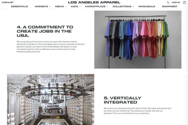 Apparel Manufacturers in Los Angeles