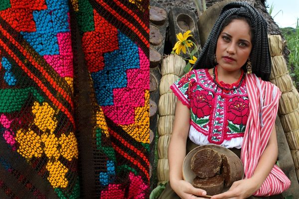 7 Types Of Mexican Embroidered Dresses For Woman - Textile Details