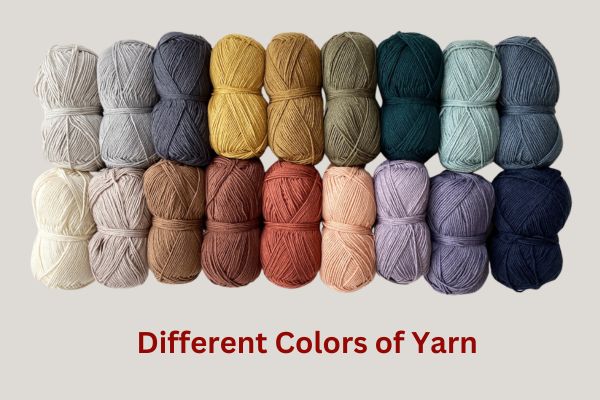 Different Colors of Yarn