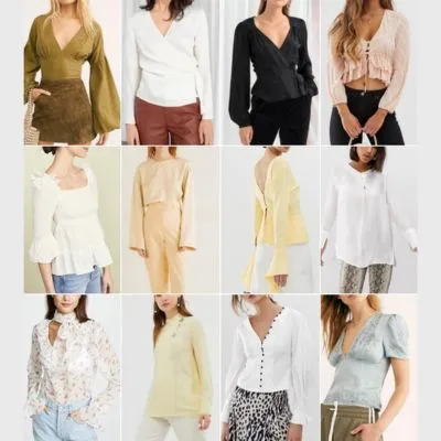 Different Styles of Women's Blouses