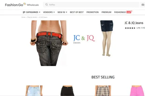 JC JQ Jeans website
