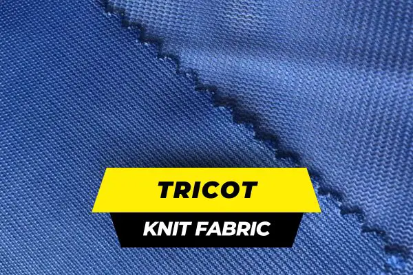 Tricot knit fabric