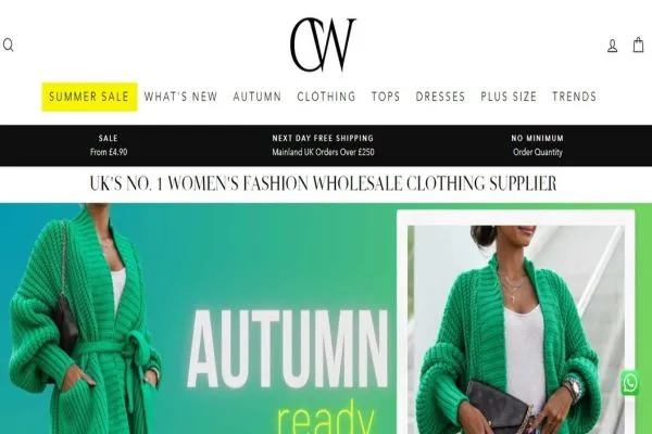 catwalk wholesale website Figure: Catwalk Wholesale Website