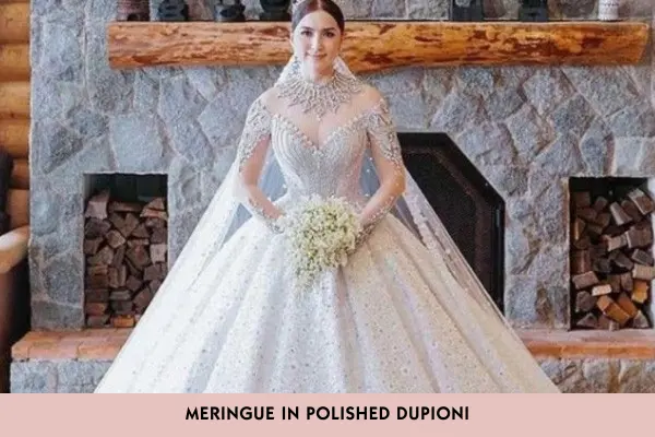 Non-Traditional Wedding Dresses You can Try 15 Meringue in Polished Dupioni