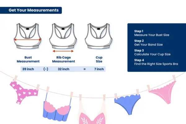 How to Choose Affordable Sports Bra for Everyday Wear? 3 Get Your Measurements For Bra