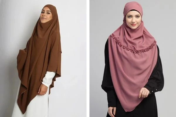 Triangular Hijab Figure: Triangular Hijab
