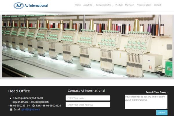 Garments Factory in Bangladesh