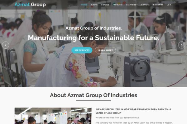 Garments Factory in Bangladesh