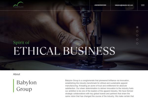 Garments Factory in Bangladesh