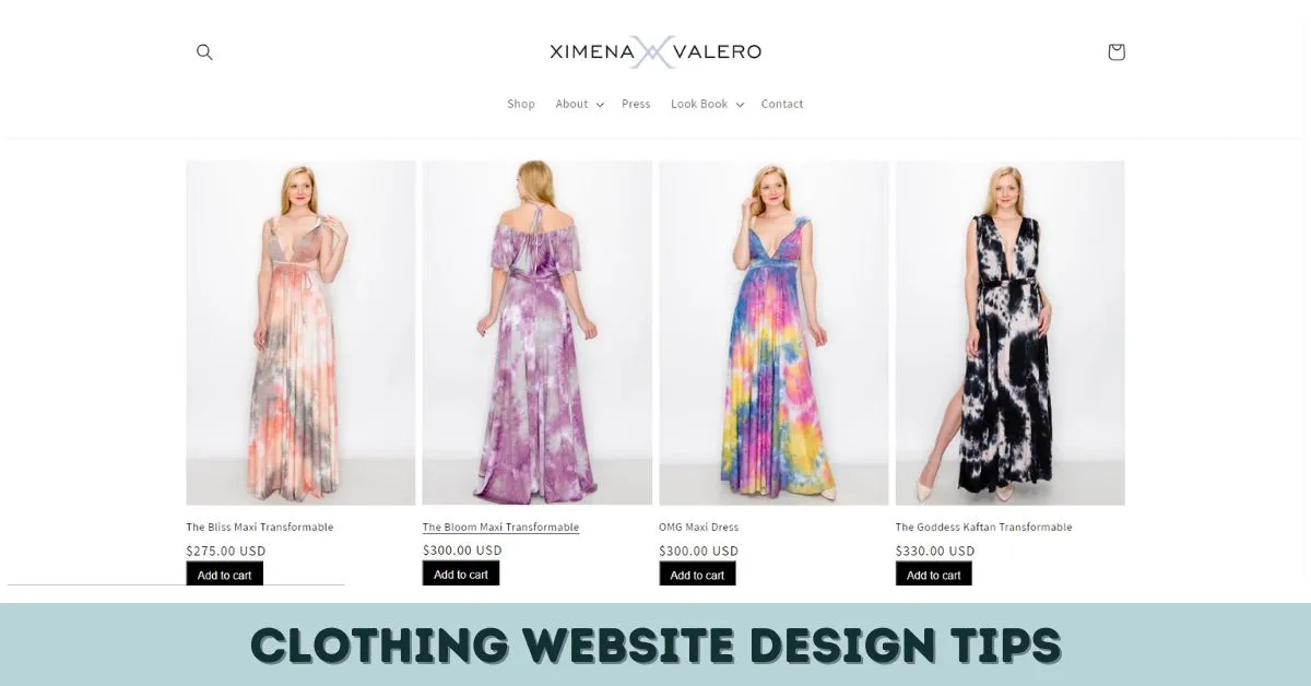 3 Clothing Website Design Tips: Thing Need to be Considered 13 Clothing Website Design Tips
