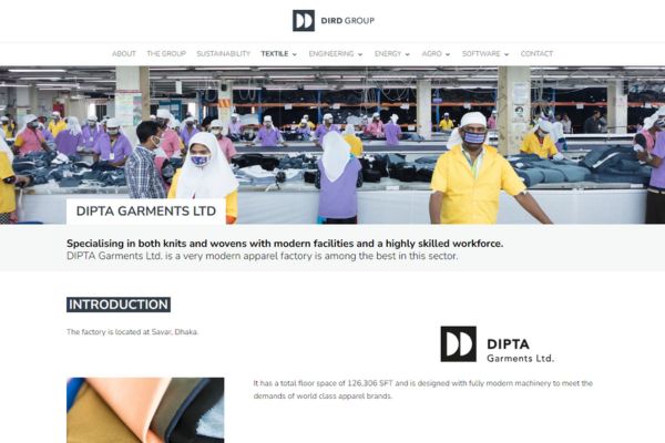 Garments Factory in Bangladesh