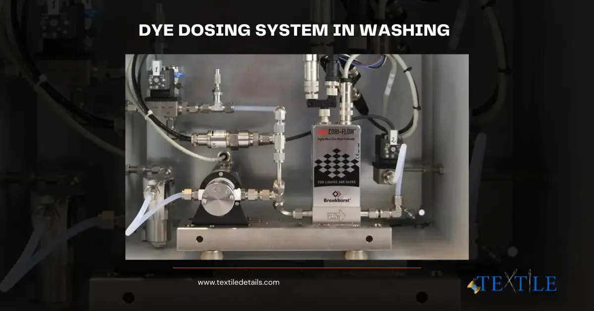 Dye Dosing System in Washing