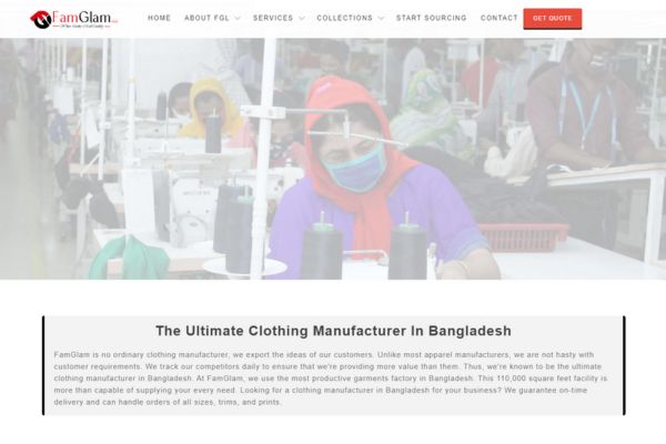 Famglam Ltd 250+ Complete List of Garments Buying House