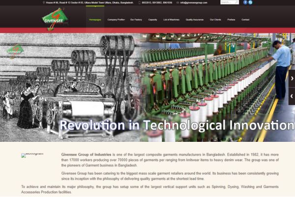 Garments Factory in Bangladesh