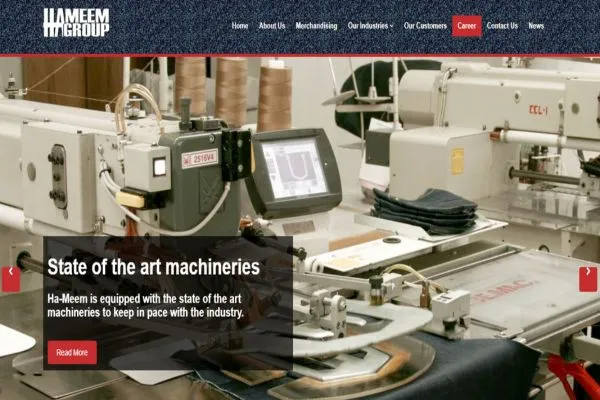 Top 10 Garment Exporters in Bangladesh 2 Figure: Ha-Meem Group Website