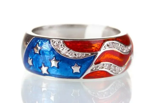 6 Ways to Dress and Impress with Patriotic Looks 9 Image: Jewelry That Speaks of Patriotism