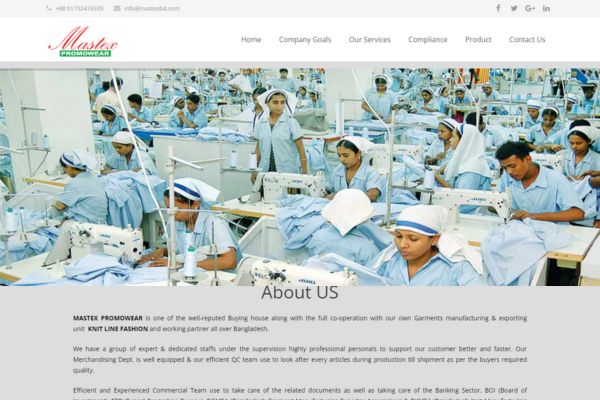 Garments Factory in Bangladesh