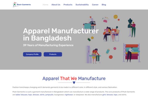 Garments Factory in Bangladesh