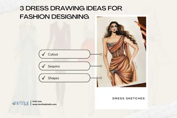 Dress Sketches for Fashion Designing 5 Dress Drawing Ideas