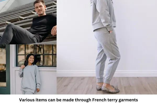 From Loungewear To Luxe: The Ascent of French Terry Fabric In High Fashion 3 Some applications of French Terry
