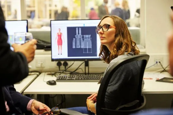 Image: Women Using Optitex Software