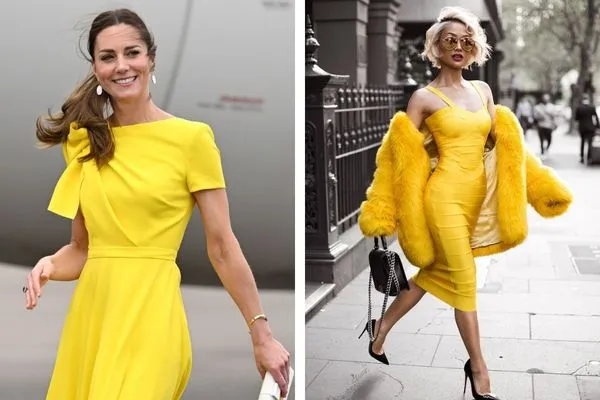 2024 Fall Fashion Trends: From Color to Clothing Design 1 Image: Canary Yellow Color Dress