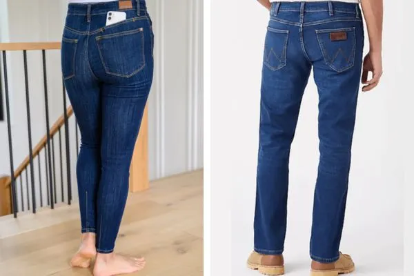 Different Parts of Jeans Pant with Pictures 12 Image: Back Yoke of Jeans