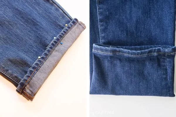 Different Parts of Jeans Pant with Pictures 11 Image: Bottom Hem of Jeans