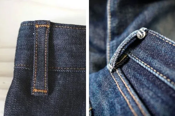 Different Parts of Jeans Pant with Pictures 3 Image: Jeans Pant Belt Loop