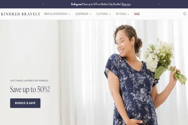 9 Most Popular Maternity Clothing Brands 8 Image: Kindred Bravely Website