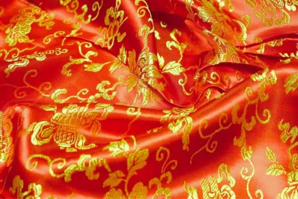 The Elegance of Ebony Satin Vietnamese Fabric 1 Image: The Elegance of Ebony Satin Vietnamese Fabric