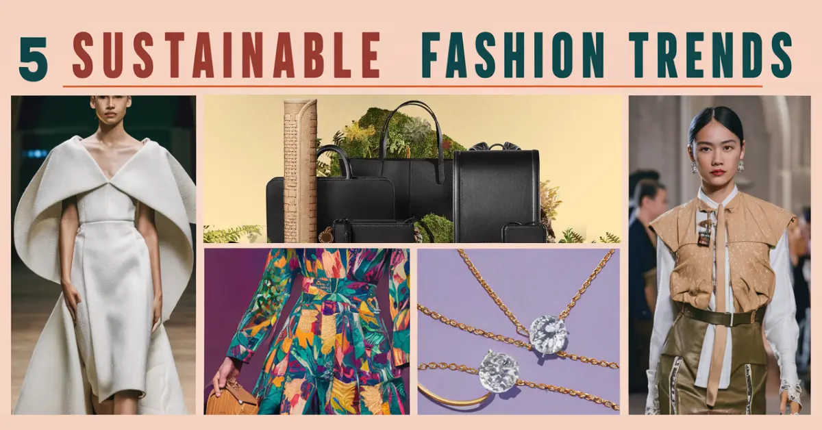 5 Sustainable Fashion Trends 2024