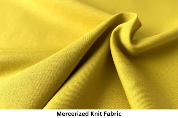 Mercerized Knit: What Makes This Fabric So Durable and Lustrous? 1 Mercerized Knit Fabric
