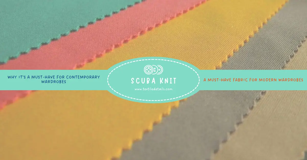 Scuba Knit Why It’s a Must-Have for Contemporary Wardrobes