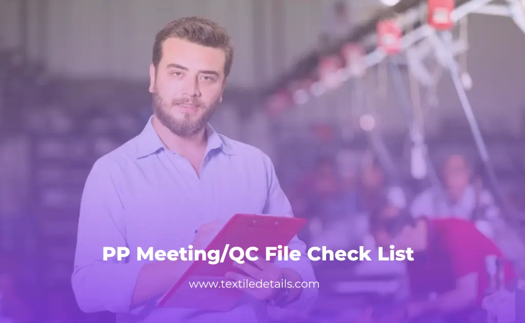 PP MeetingQC File Check List