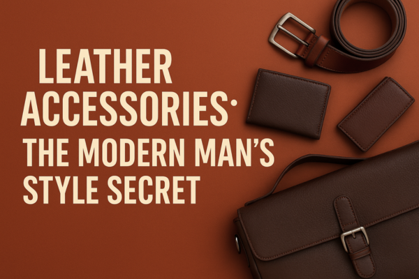 Modern Men's Fashion Trends: Leather Accessories 1 Modern Men's Fashion Trends: Leather Accessories